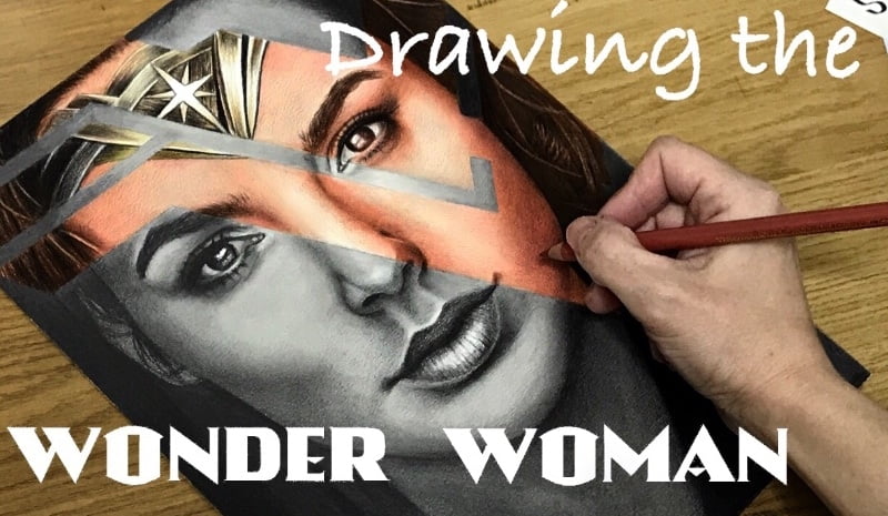 Drawing WonderWoman