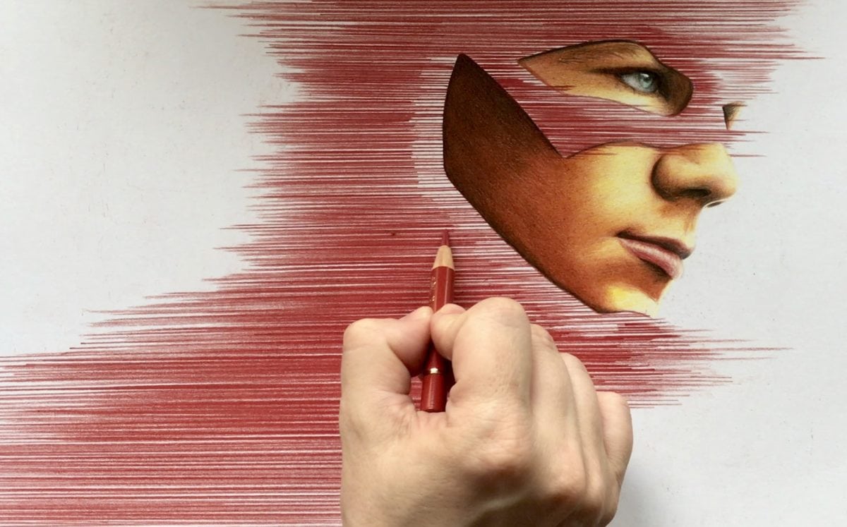 Drawing the Flash with straight lines (motion blur effect)