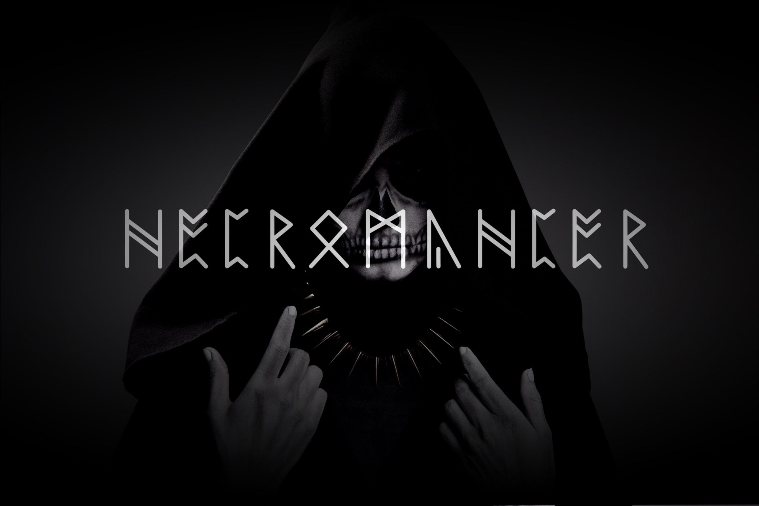 Necromancer - fonts - portfolio - Ioanna Ladopoulou