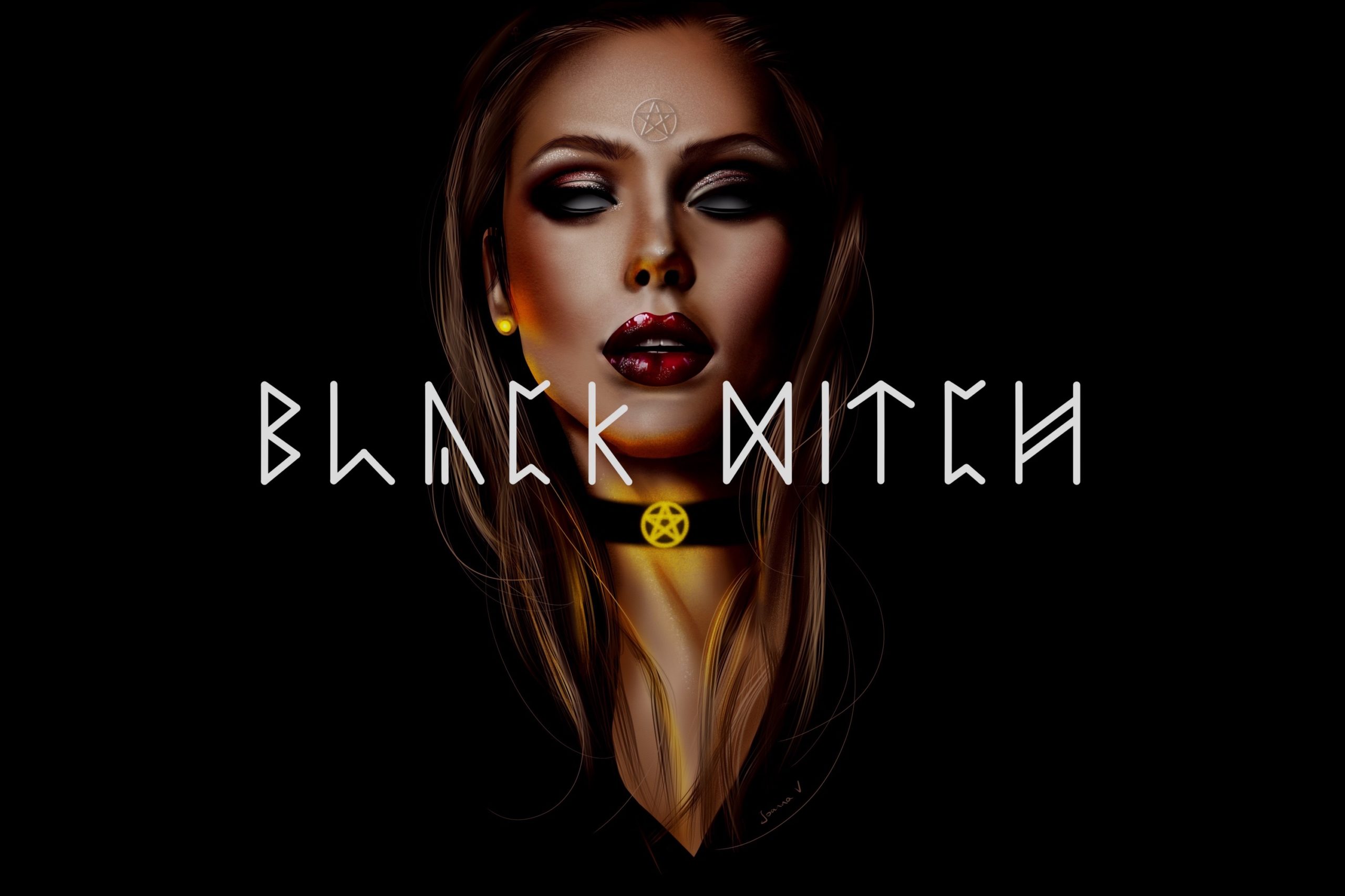 Necromancer - fonts - portfolio - Ioanna Ladopoulou
