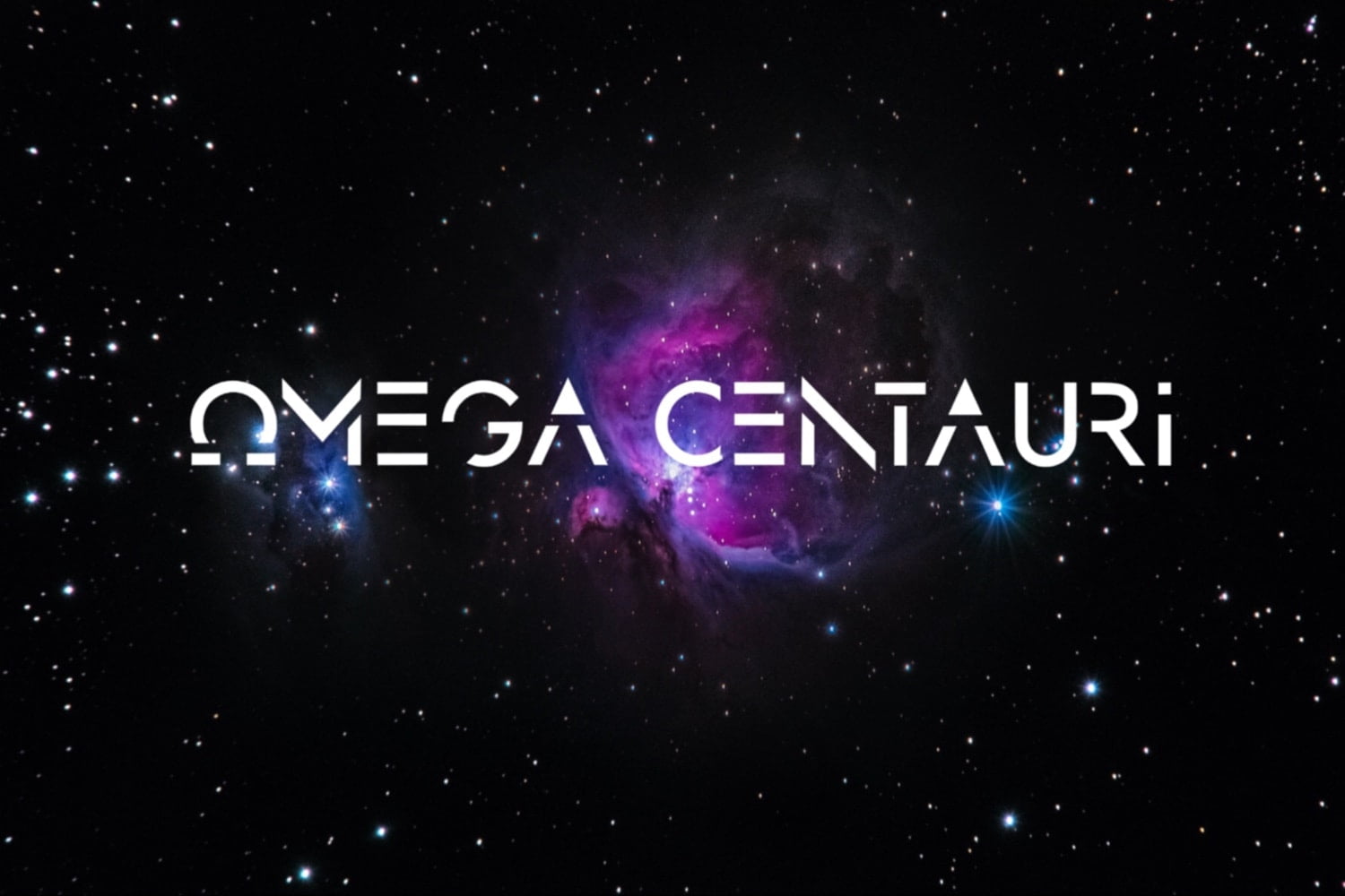Omega Centauri - fonts - portfolio - Ioanna Ladopoulou